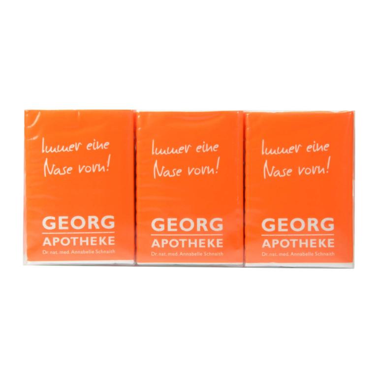 zakdoekjes met logo apotheek bedrukt als private label